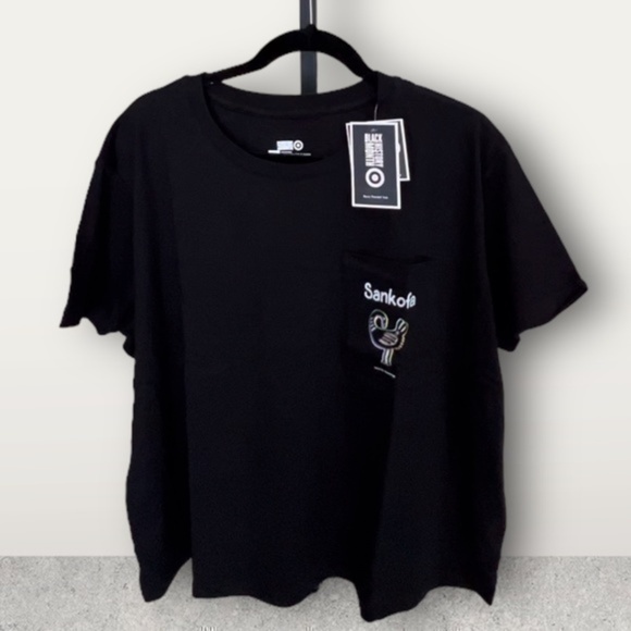 NWT ~ Black History Month T-Shirt ~ Boxy T-shirt with pocket on front ~ XXL - Picture 1 of 6